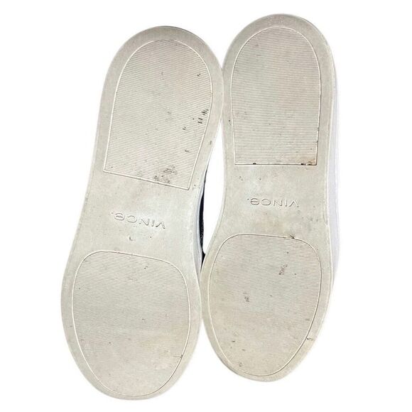 Vince Blair Gray Wool Tweed Boucle Platform Slip On Shoes Sneaker Size 7 - Picture 5 of 5